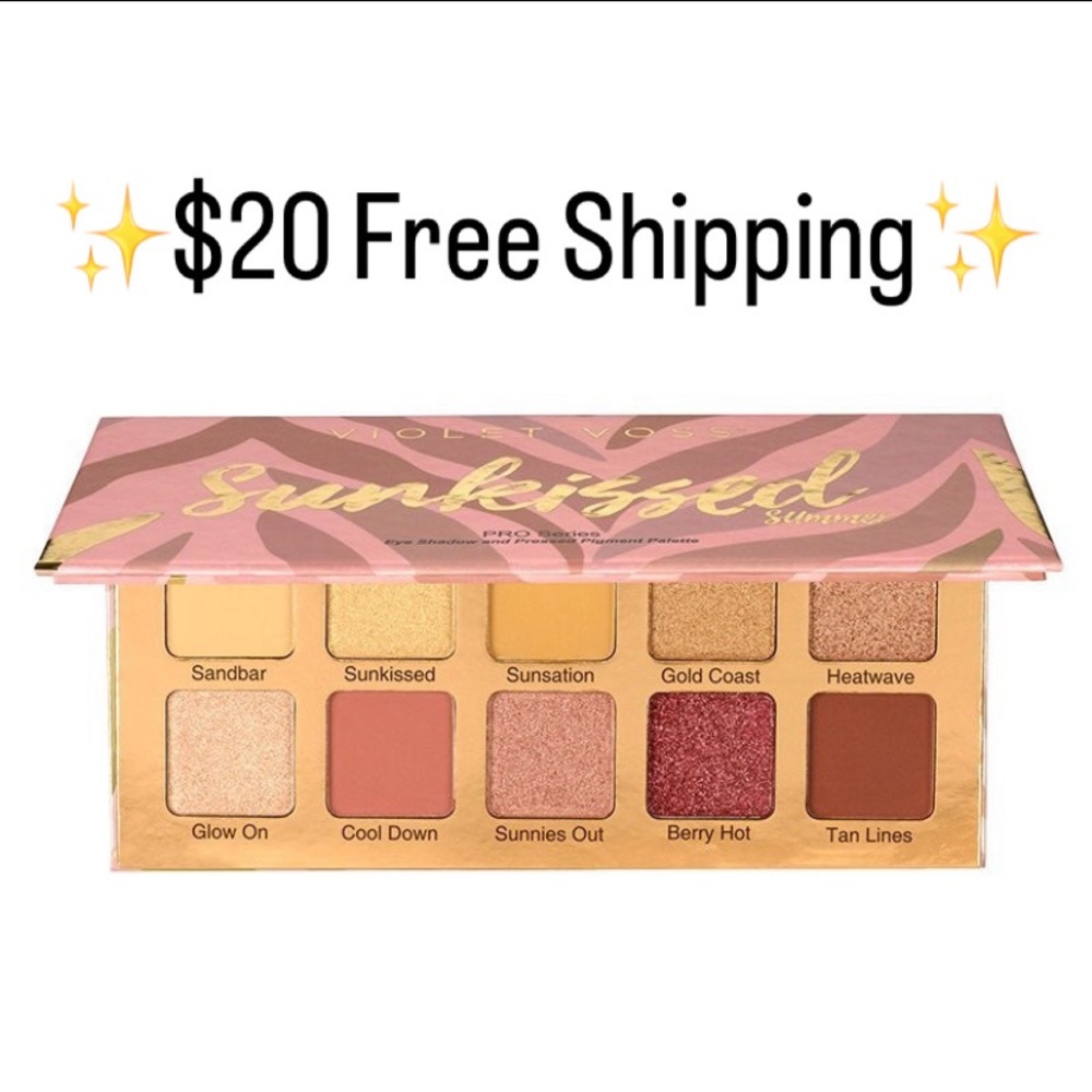 ✨NEW! Violet Voss Sunkissed Eyeshadow Palette✨